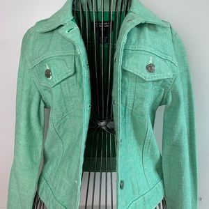 Green Ralph Lauren Jean Jacket (negotiable price)